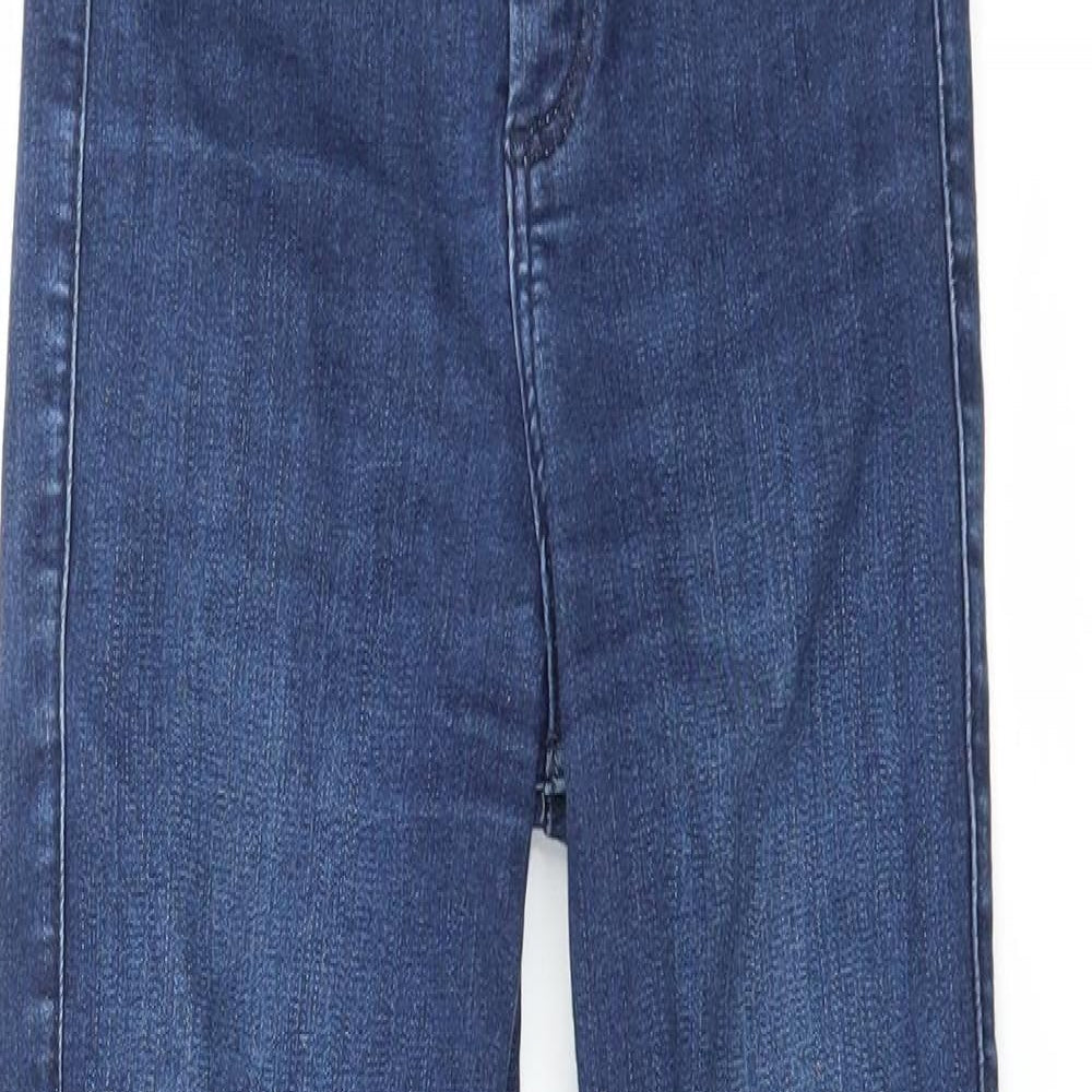 Womens UK Size 26 in Topshop Regular Fit Skinny Blue Jeans
