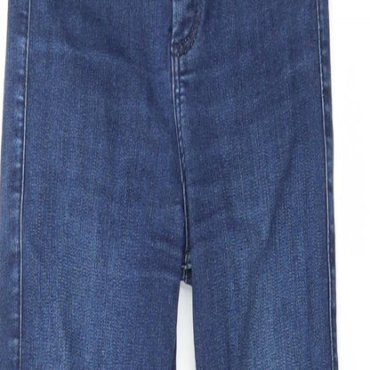 Womens UK Size 26 in Topshop Regular Fit Skinny Blue Jeans