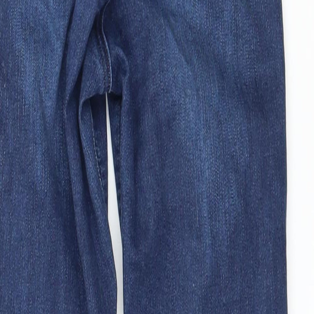 Womens UK Size 26 in Topshop Regular Fit Skinny Blue Jeans