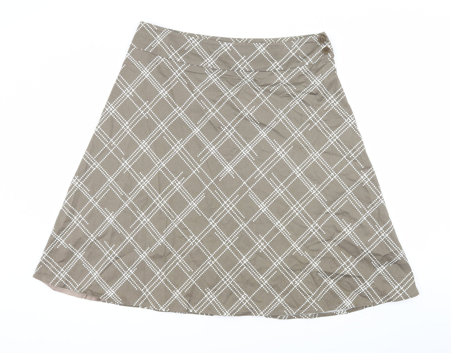 Coast Womens Brown   Flare Skirt Size 16