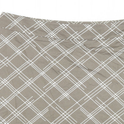 Coast Womens Brown   Flare Skirt Size 16