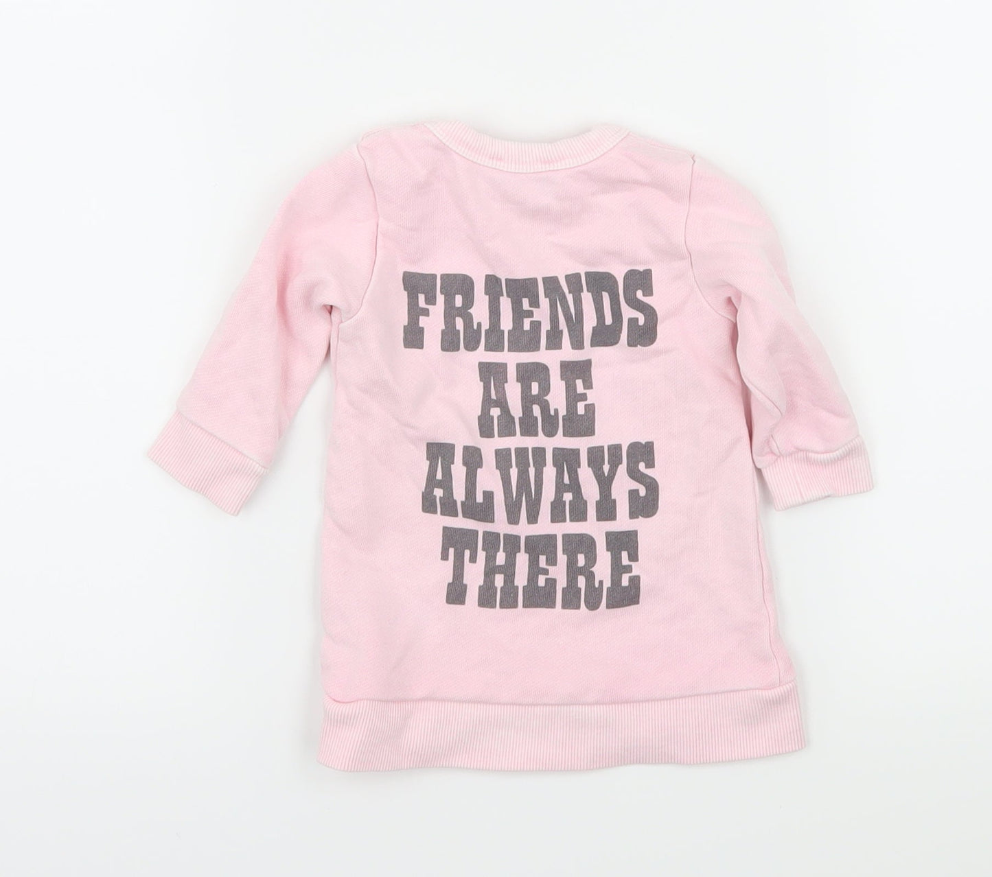 Marc Jacobs Girls Pink  Jersey Pullover Jumper Size 0-3 Months  - Snoopy