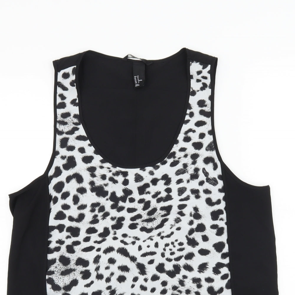 Womens UK Size 12 H&M Black Camisole Tank