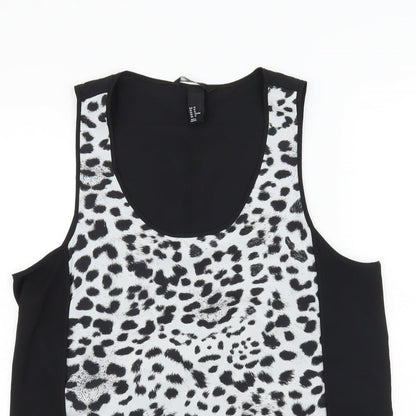 Womens UK Size 12 H&M Black Camisole Tank