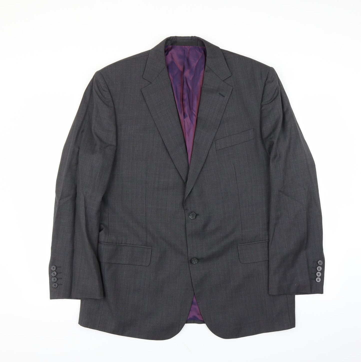 Mens UK Size 42 Marks and Spencer Regular Grey Suit Jacket