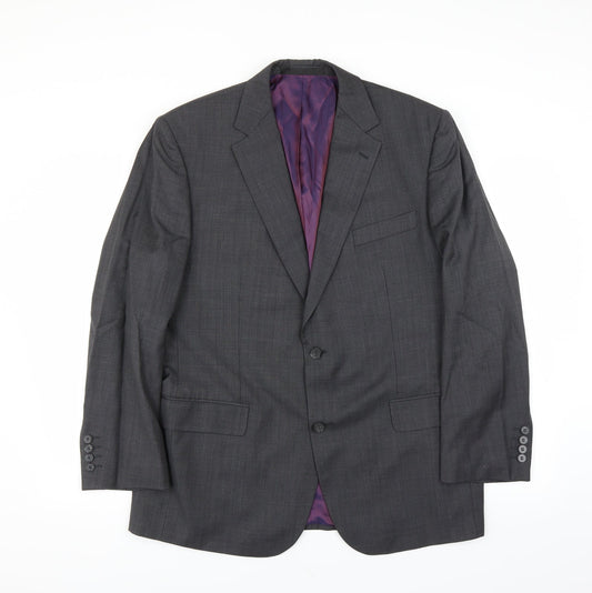 Mens UK Size 42 Marks and Spencer Regular Grey Suit Jacket