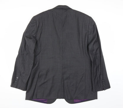 Mens UK Size 42 Marks and Spencer Regular Grey Suit Jacket