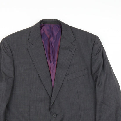 Mens UK Size 42 Marks and Spencer Regular Grey Suit Jacket