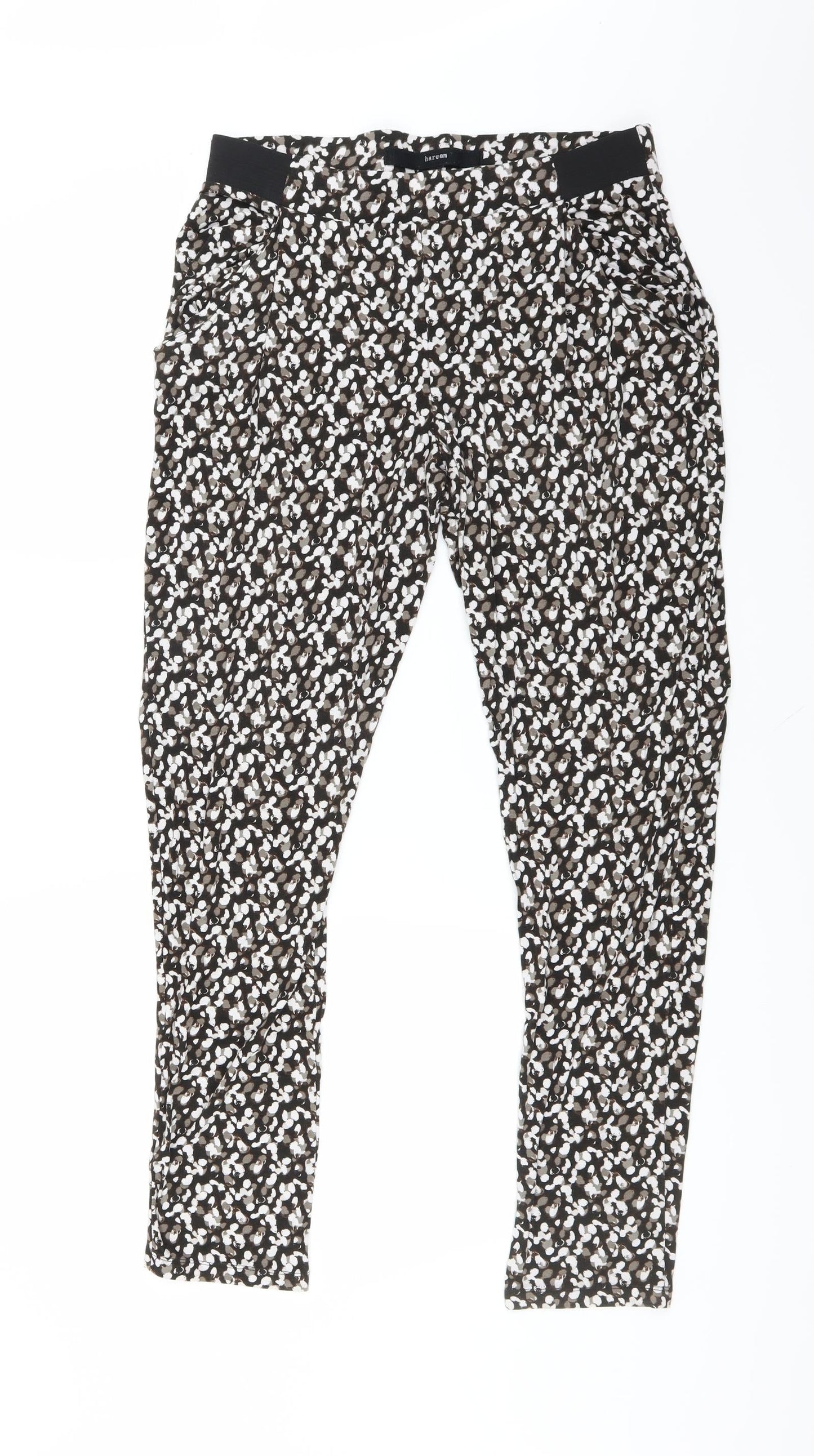 Womens UK Size 10 NEXT Regular Fit  Brown Trousers