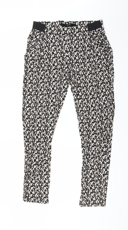 Womens UK Size 10 NEXT Regular Fit  Brown Trousers