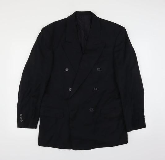 George Mens Blue   Jacket Suit Jacket Size 42