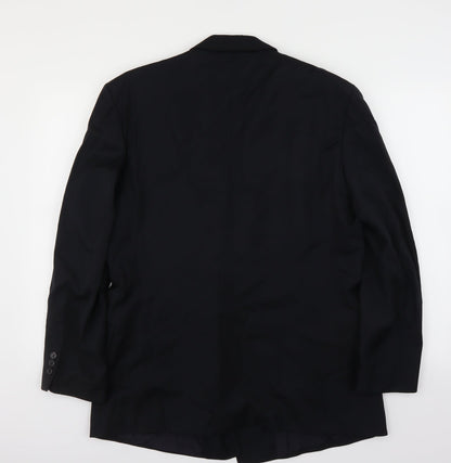George Mens Blue   Jacket Suit Jacket Size 42