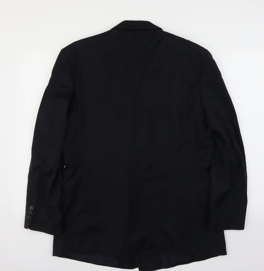 George Mens Blue   Jacket Suit Jacket Size 42