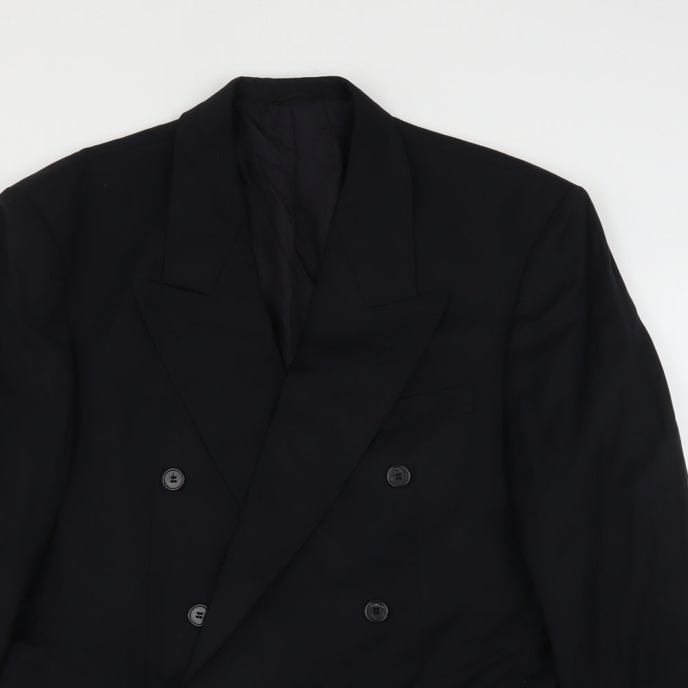 George Mens Blue   Jacket Suit Jacket Size 42