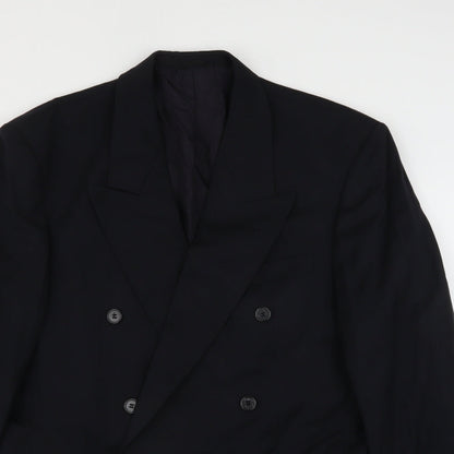 George Mens Blue   Jacket Suit Jacket Size 42