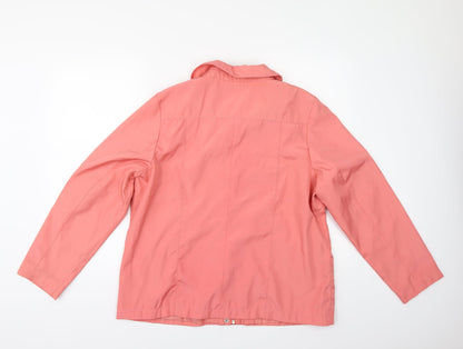 Womens UK Size M BM Orange Jacket