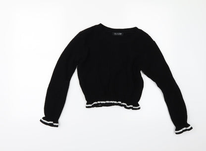 Select Womens Black   Pullover Jumper Size 12