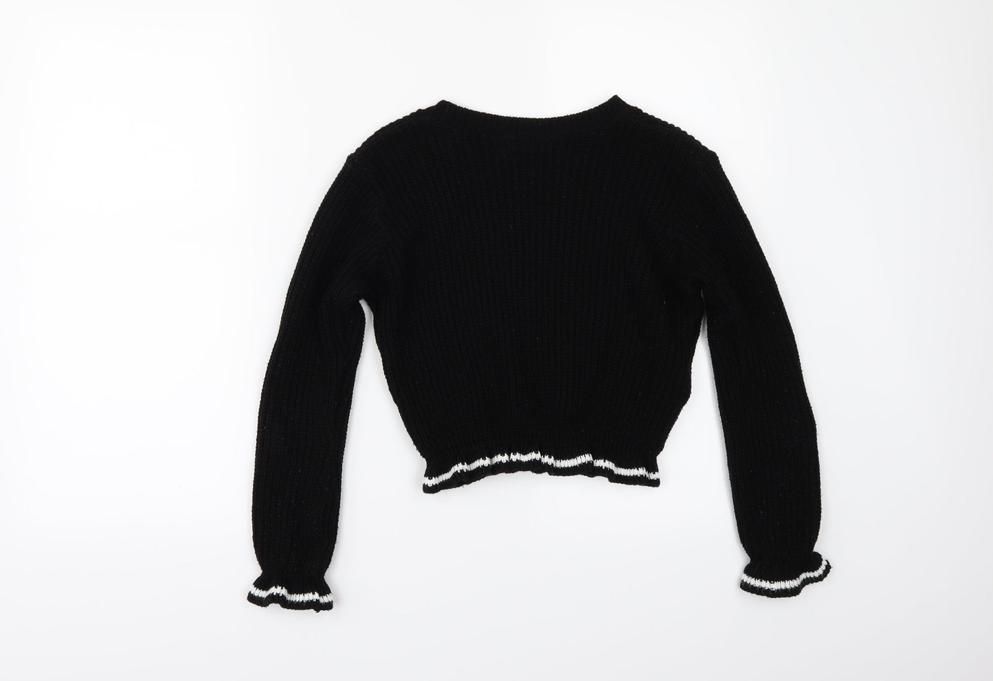 Select Womens Black   Pullover Jumper Size 12