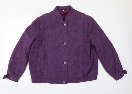 Preworn Womens Purple   Jacket  Size L