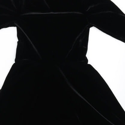 New Look Womens Black   A-Line  Size 8