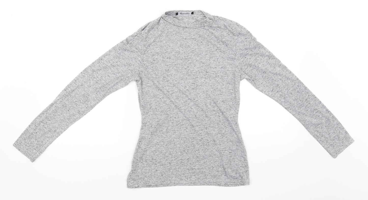 Misguided Womens Grey   Pullover Jumper Size 10