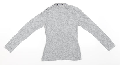 Misguided Womens Grey   Pullover Jumper Size 10