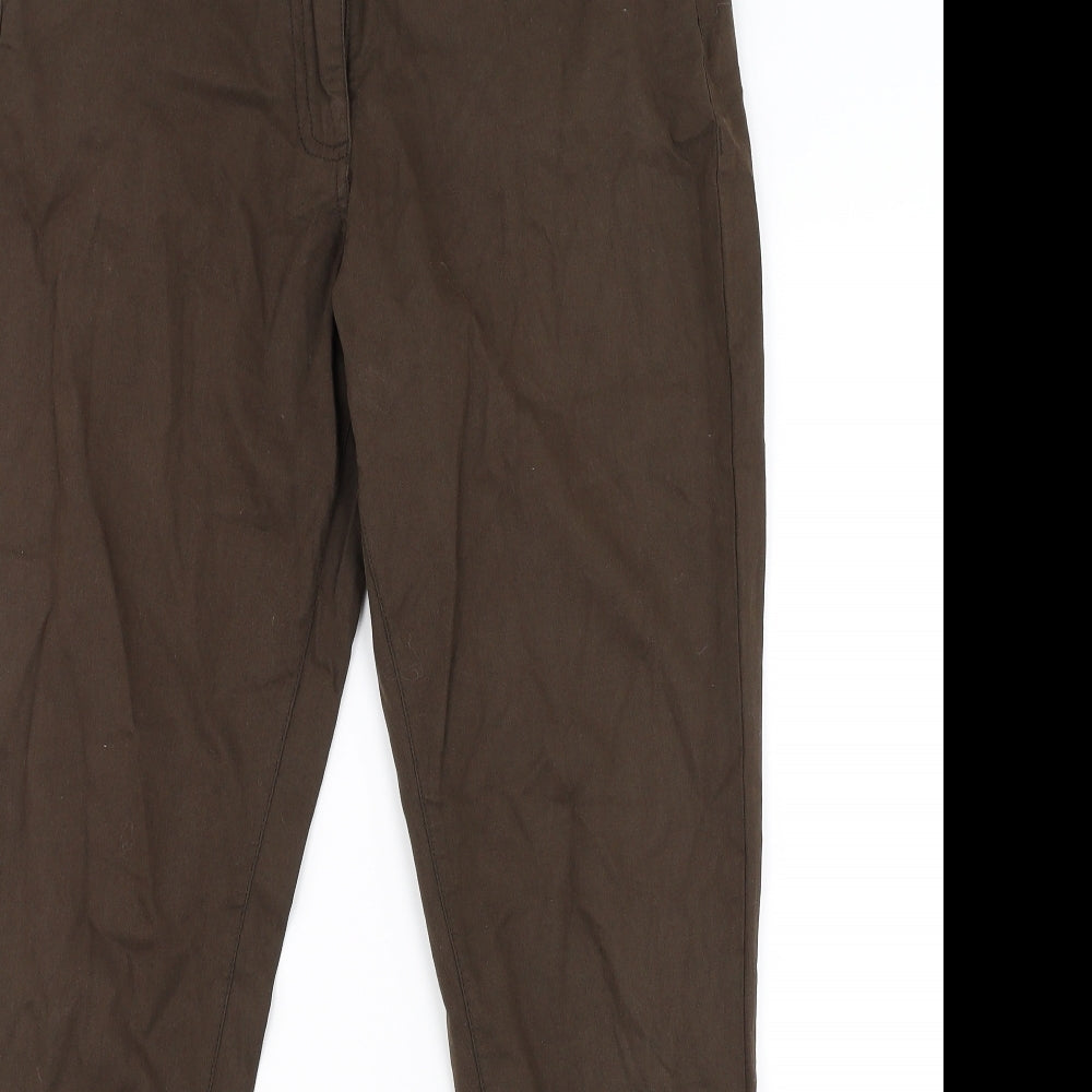 Izabel London Womens Brown   Trousers  Size 32 in L29 in