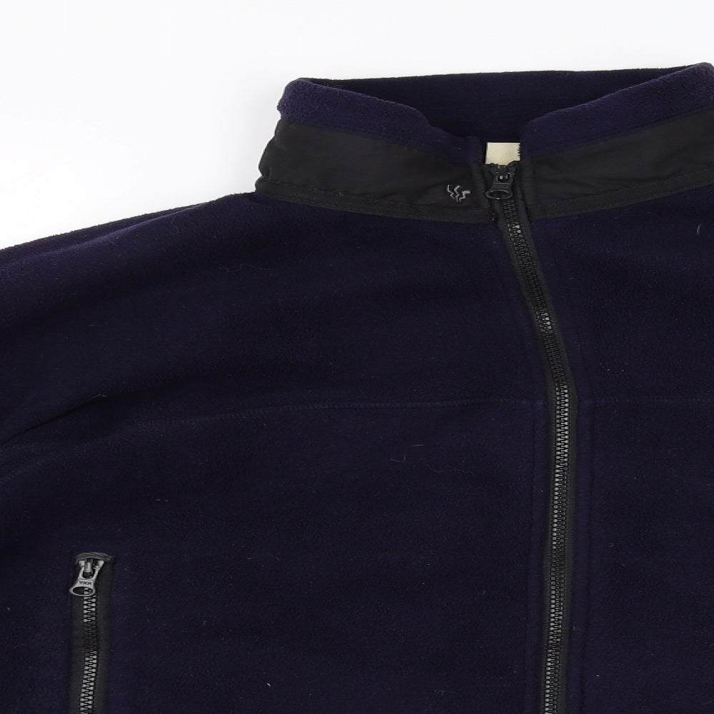 Womens UK Size L Preworn Blue Jacket