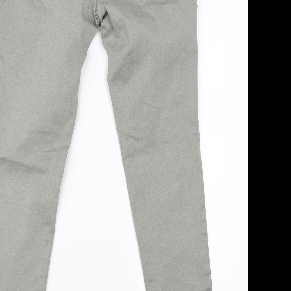 M&Co Womens Beige Floral  Straight Jeans Size 10 L28 in