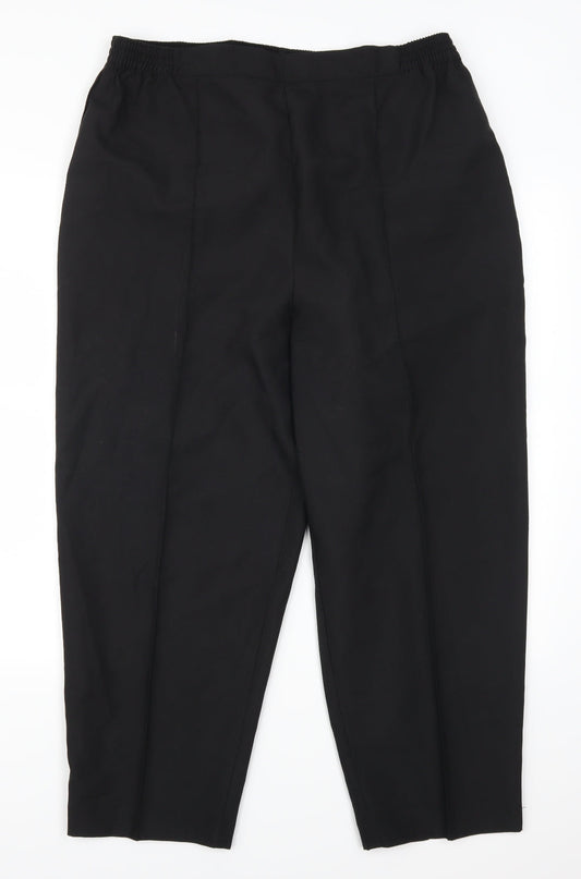Womens UK Size 36 in Amalina Regular Fit  Black Trousers