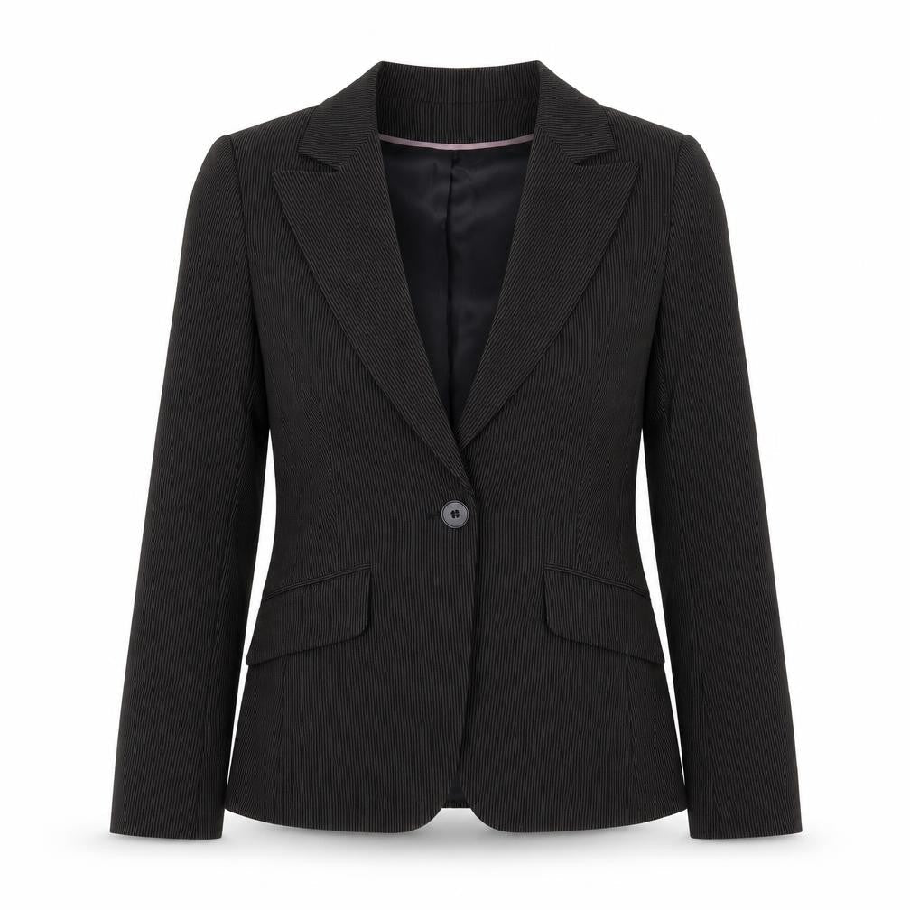 Womens UK Size 8 Marks and Spencer Regular Black Suit Jacket