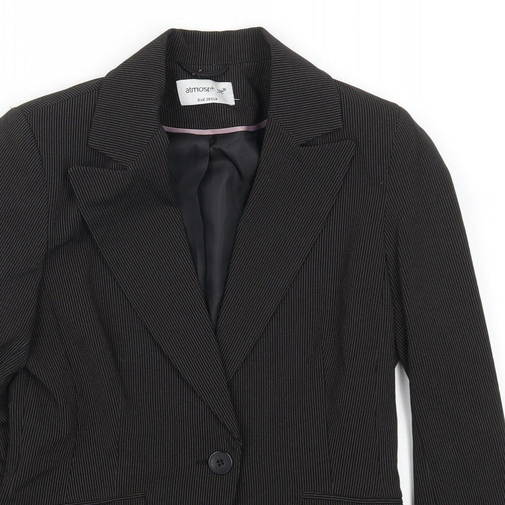 Womens UK Size 8 Marks and Spencer Regular Black Suit Jacket