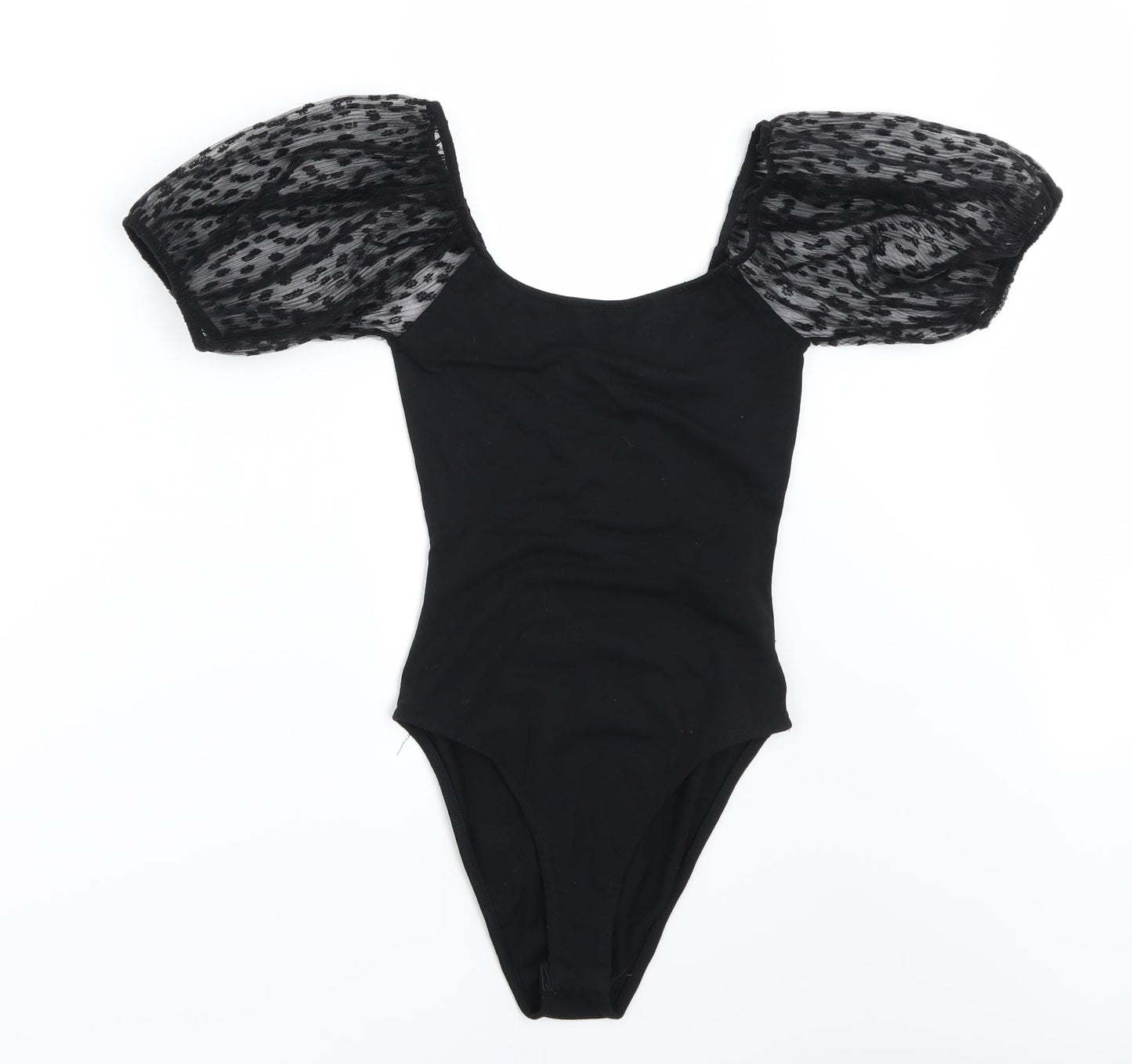 Primark Womens Black   Bodysuit One-Piece Size XS