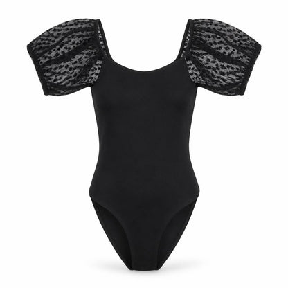 Womens UK Size XS Primark One-Piece Black Bodysuit