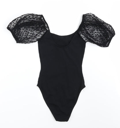 Primark Womens Black   Bodysuit One-Piece Size XS