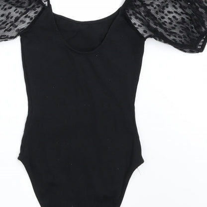 Primark Womens Black   Bodysuit One-Piece Size XS