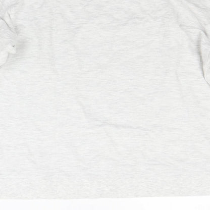 H&M Womens Grey   Pullover Sweatshirt Size M