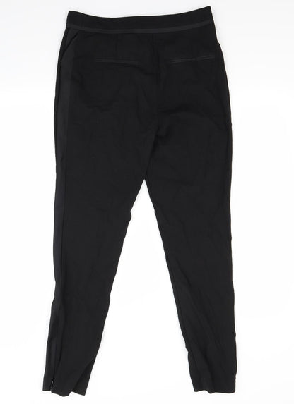 Womens UK Size 10 H&M Regular Fit  Black Trousers