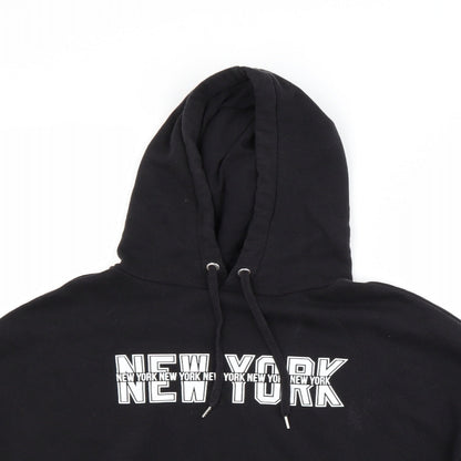 H&M Womens Black   Pullover  Size M  - New york