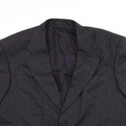 Mens UK Size 44 Chatsworth Regular Grey Suit Jacket
