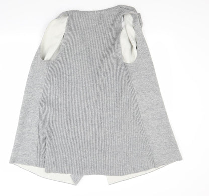 Papaya Womens Grey   Shrug Jumper Size M