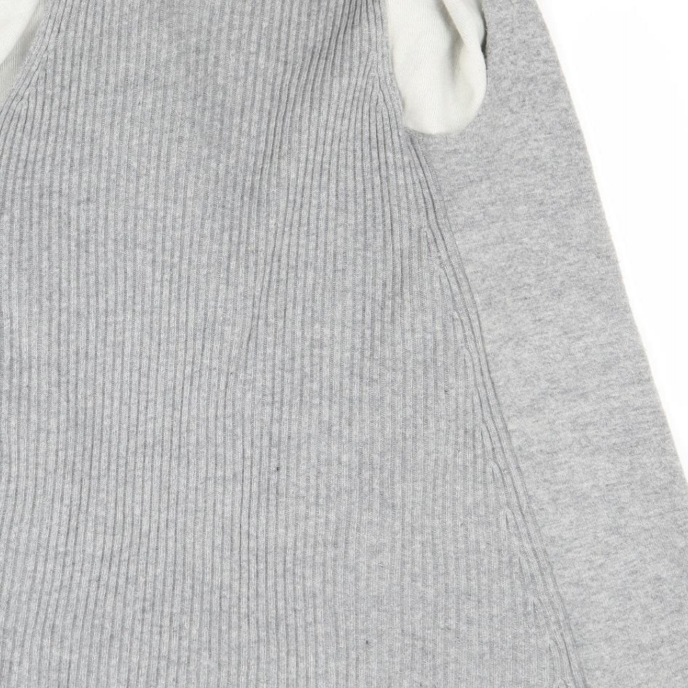 Papaya Womens Grey   Shrug Jumper Size M