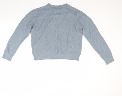 Marks and Spencer Womens Blue   Pullover Jumper Size 14
