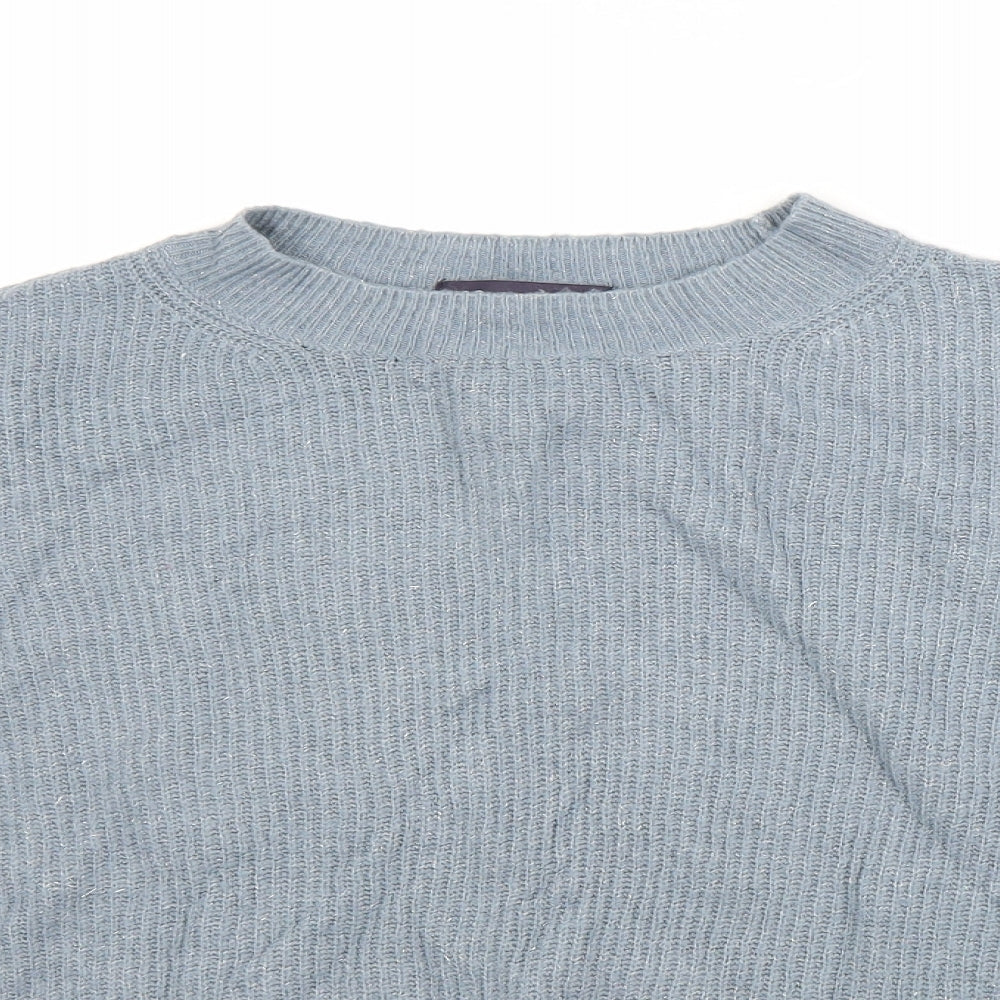 Marks and Spencer Womens Blue   Pullover Jumper Size 14