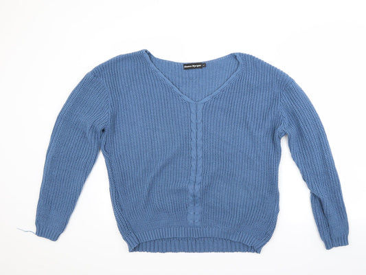 Emma Morgan Womens Blue   Pullover Jumper Size XL