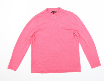 Bonmarché Womens Pink   Pullover Jumper Size 14