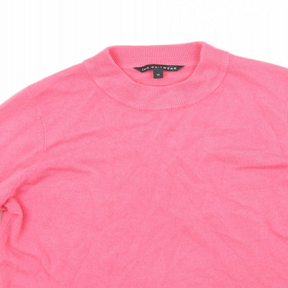 Bonmarché Womens Pink   Pullover Jumper Size 14