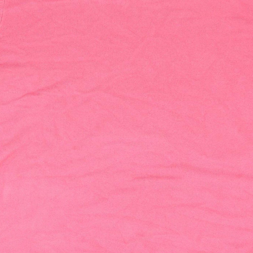 Bonmarché Womens Pink   Pullover Jumper Size 14