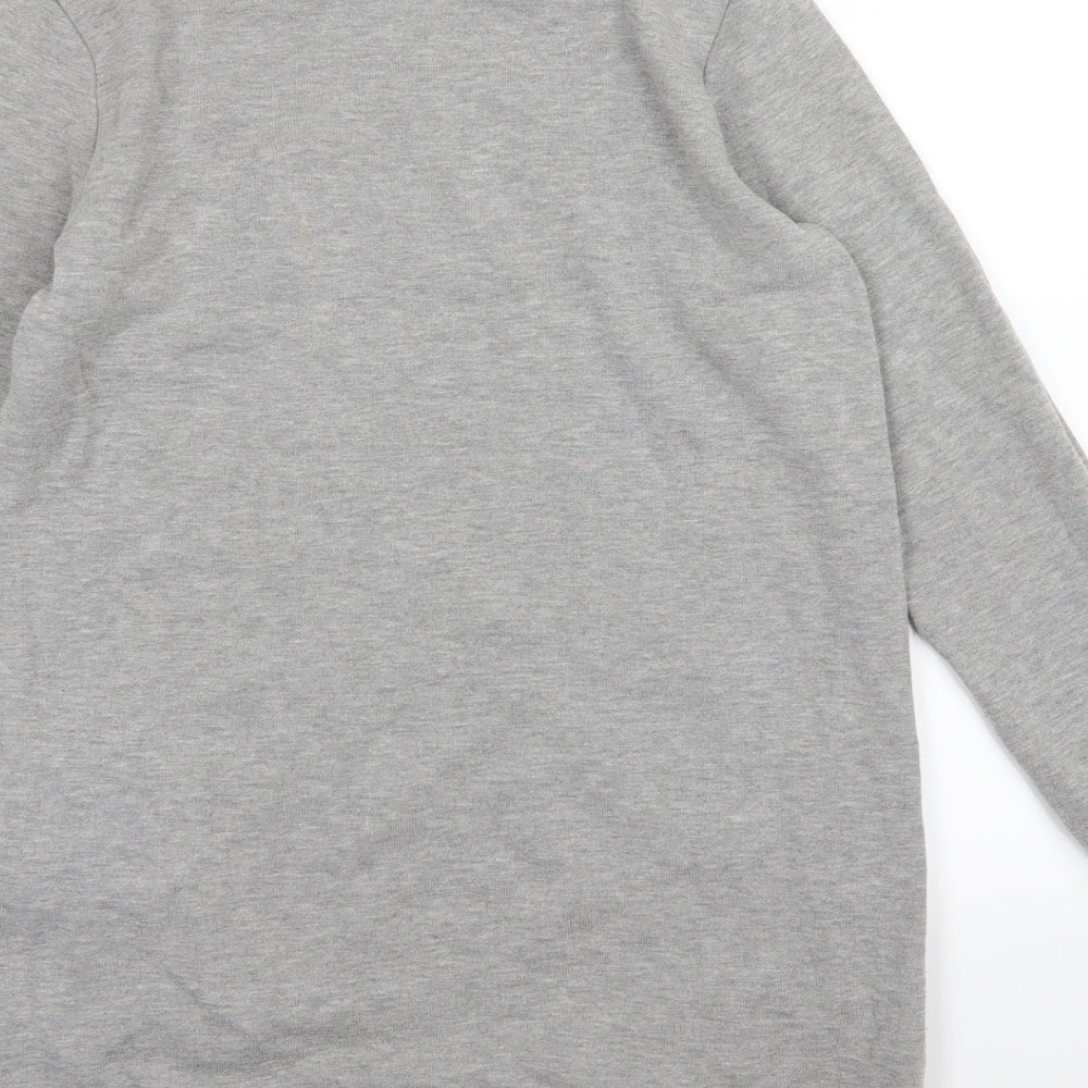New Look Womens Grey  Jersey T-Shirt Dress  Size 8