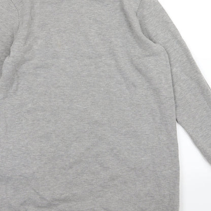 New Look Womens Grey  Jersey T-Shirt Dress  Size 8